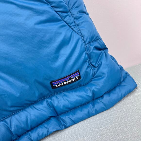 Patagonia Women's Bivy Hooded Vest Wavy Blue XL - Picture 6 of 14